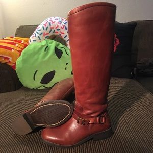 Women’s Hinge Cognac Riding Boot